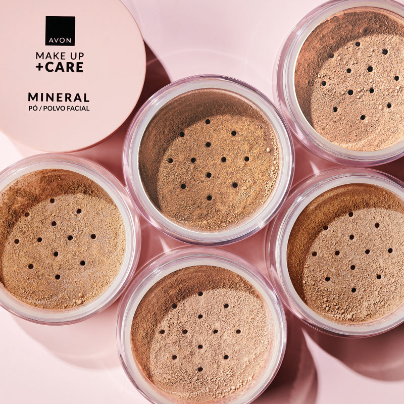 Polvo Facial Make Up + Care Medium Deep 400 6 g