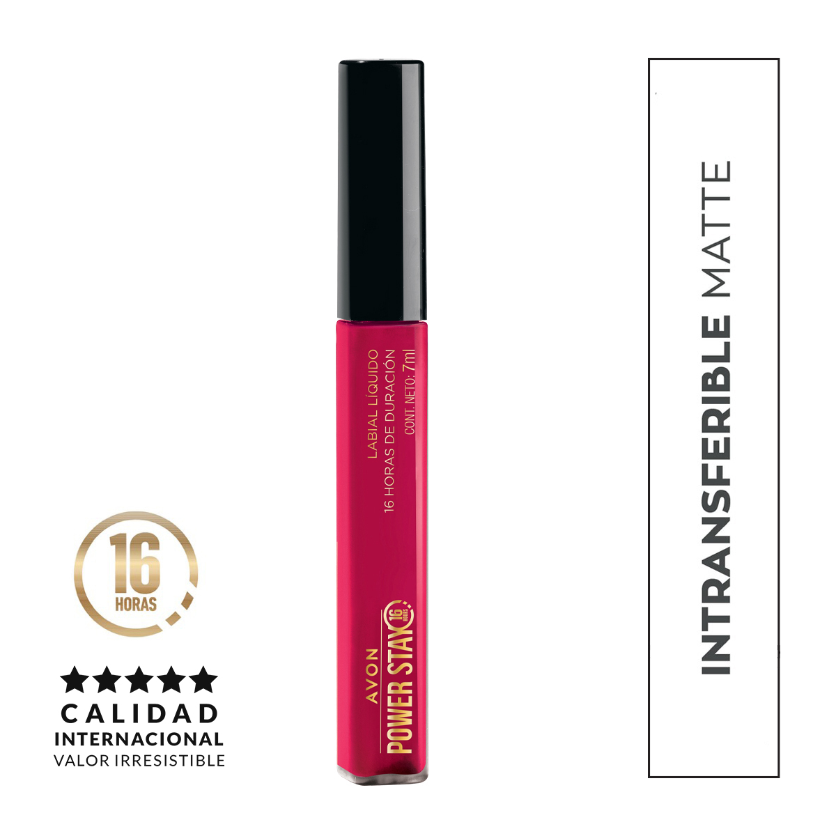 Labial Líquido Power Stay Resilient Red 7ml