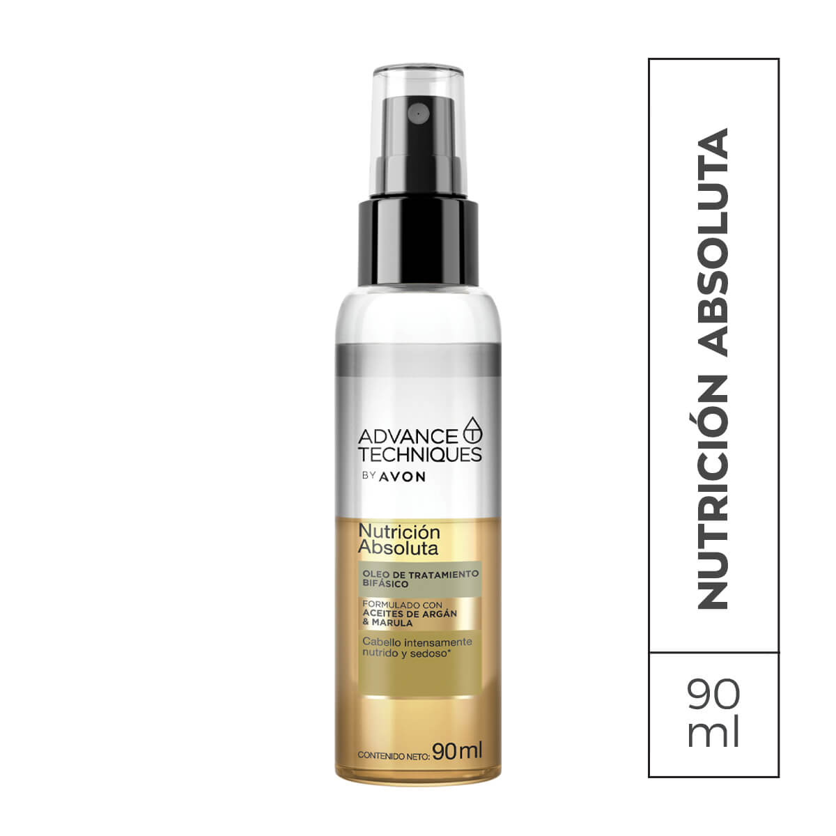 Óleo Tratamiento Bifásico Advance Techniques Aceites de Argán y Marula 90ml