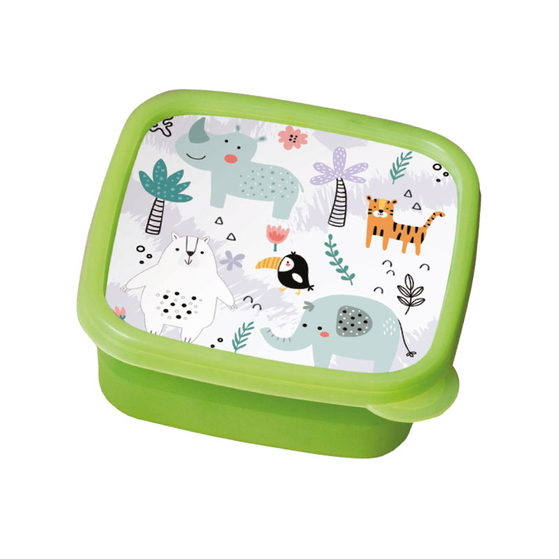 Contenedor cuadrado Animales