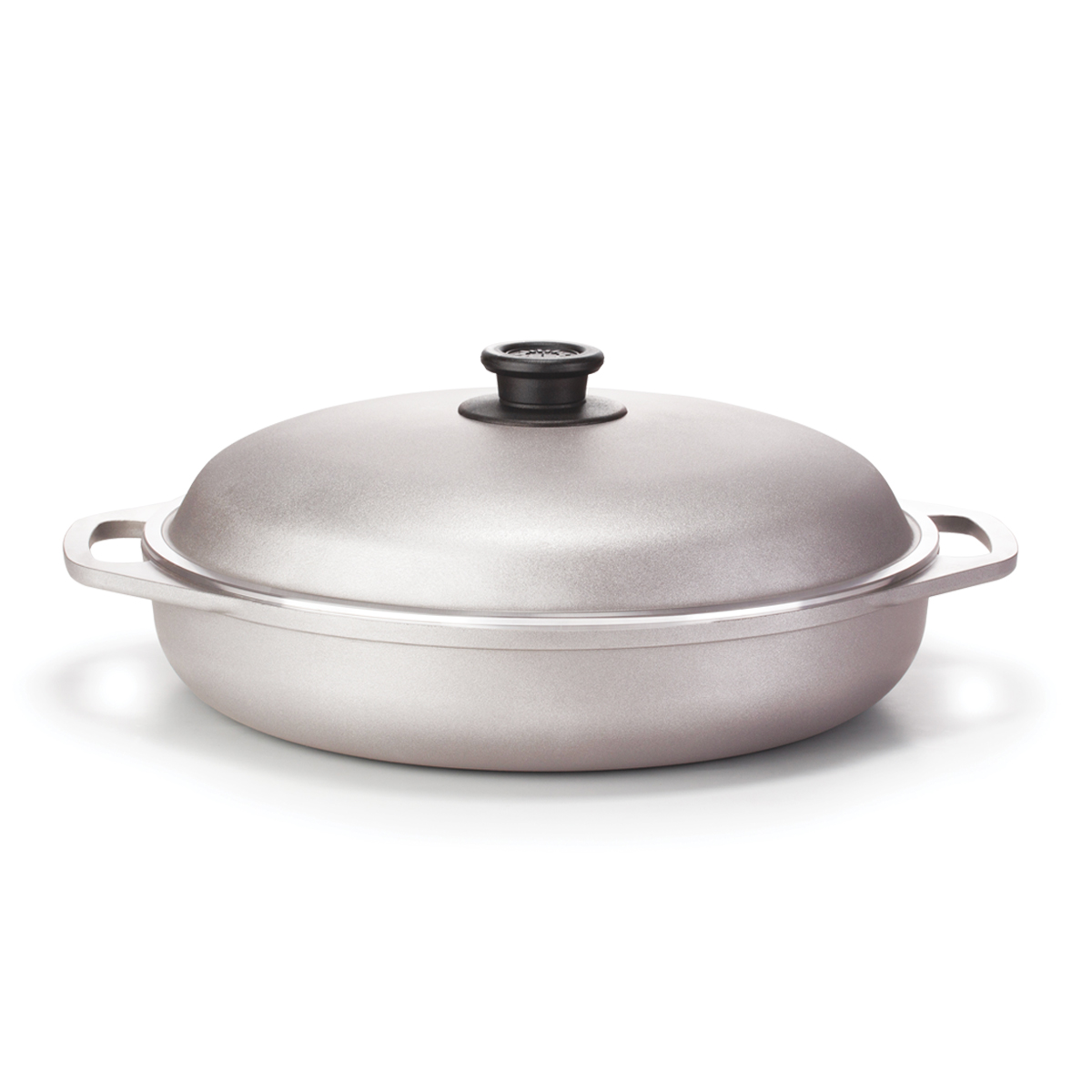 Cacerola Baja 33 cm Silver