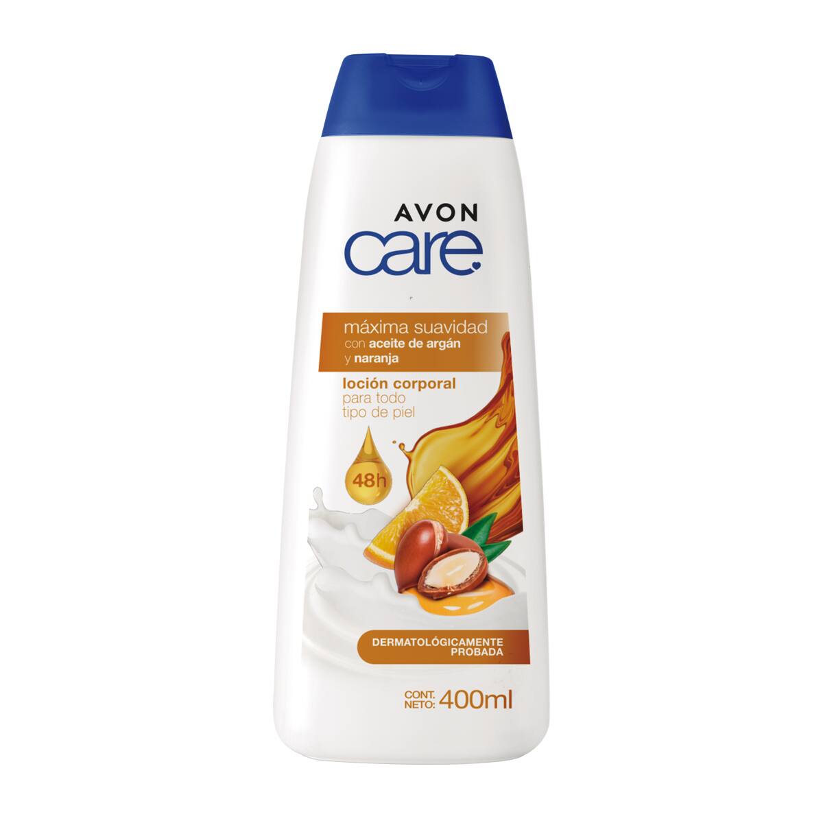 Loción Corporal Aceite de Argán y Naranja Avon Care
