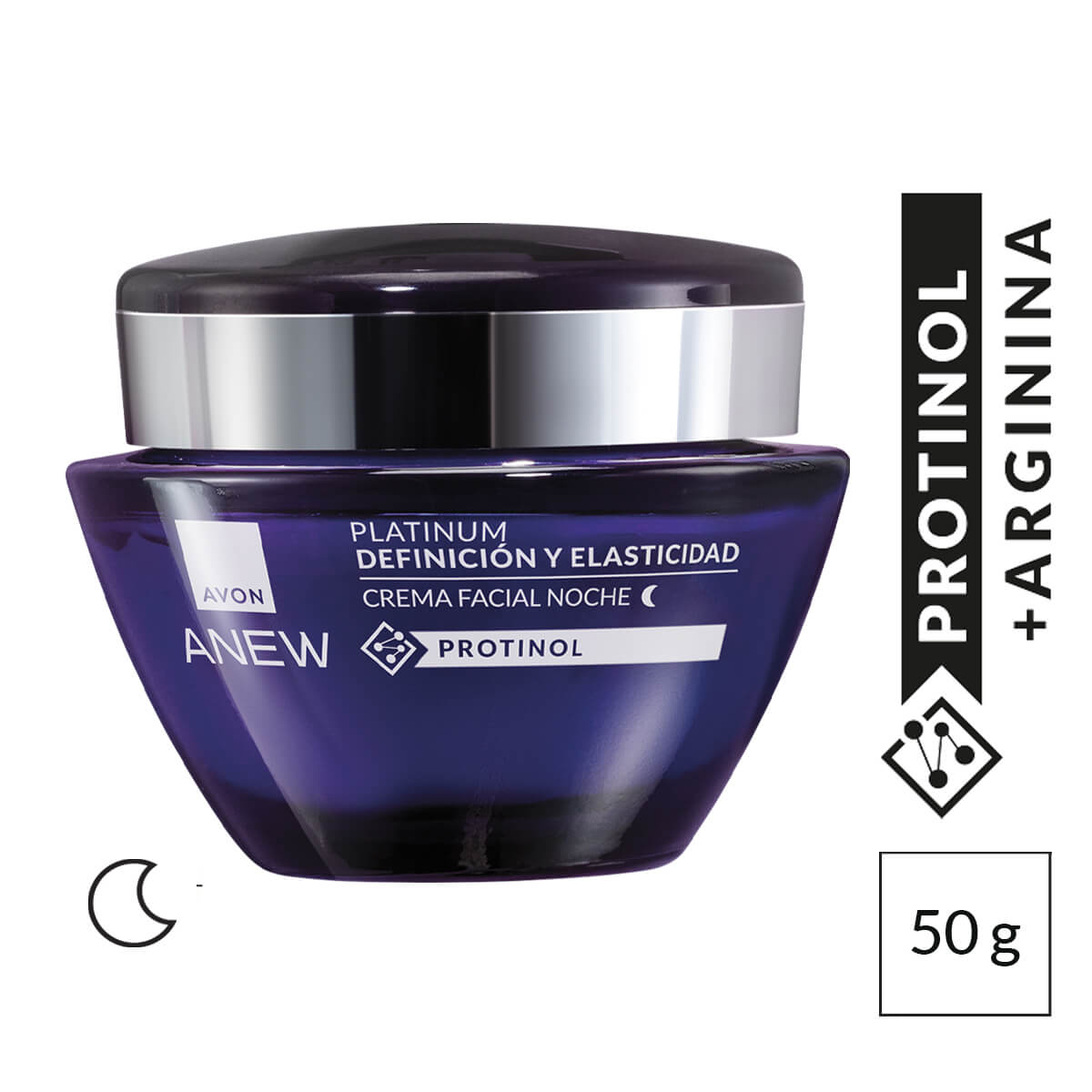 Crema Facial Antiarrugas de Noche Anew Platinum