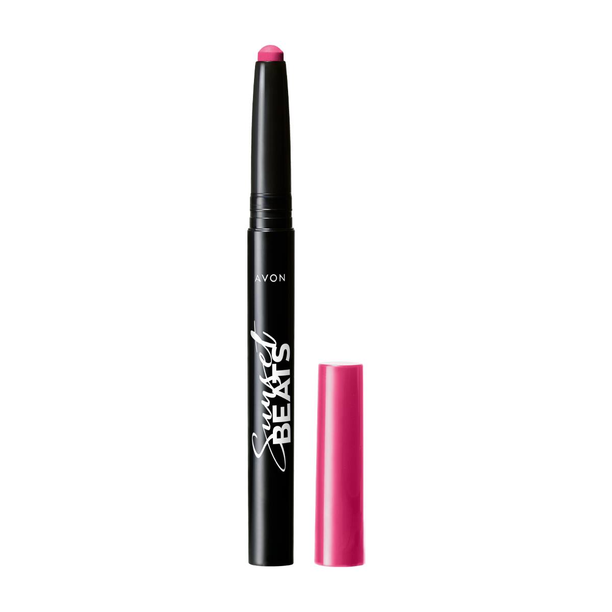 Sunset Beats Labial y Rubor en Barra Avon Fucsia Fun