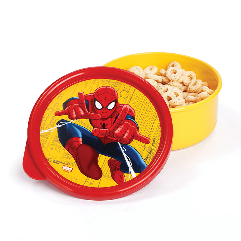 Contenedor Redondo Spiderman