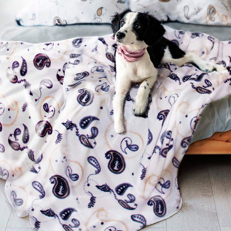 Manta polar 2 plazas Cachemira