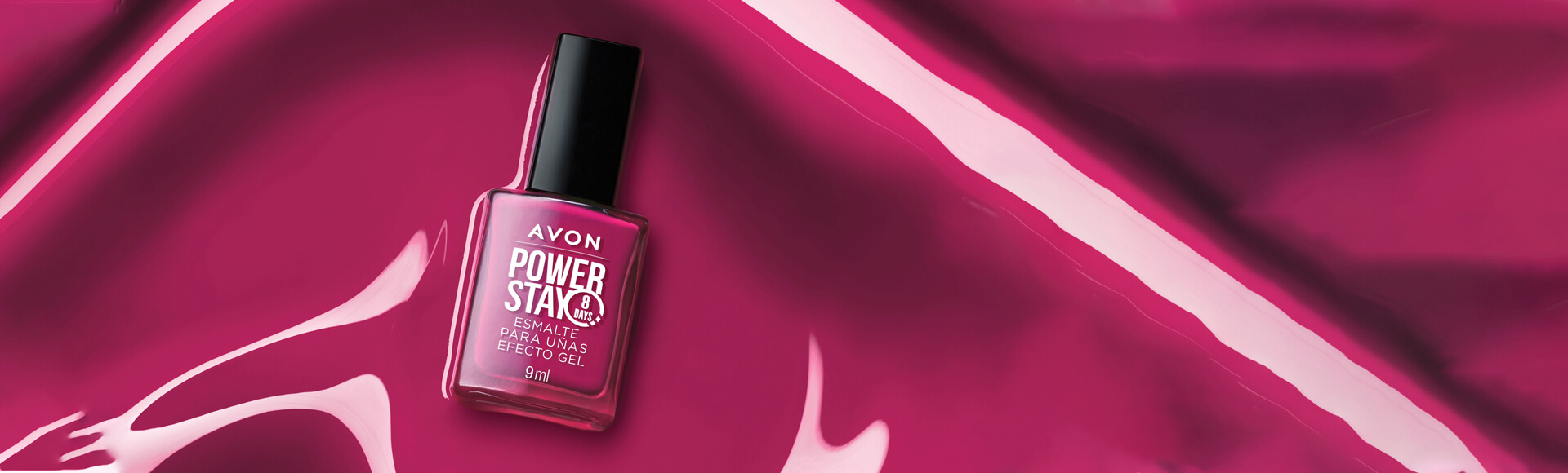 Esmalte para Uñas Efecto Gel Fail Proof Fuchsia Power Stay