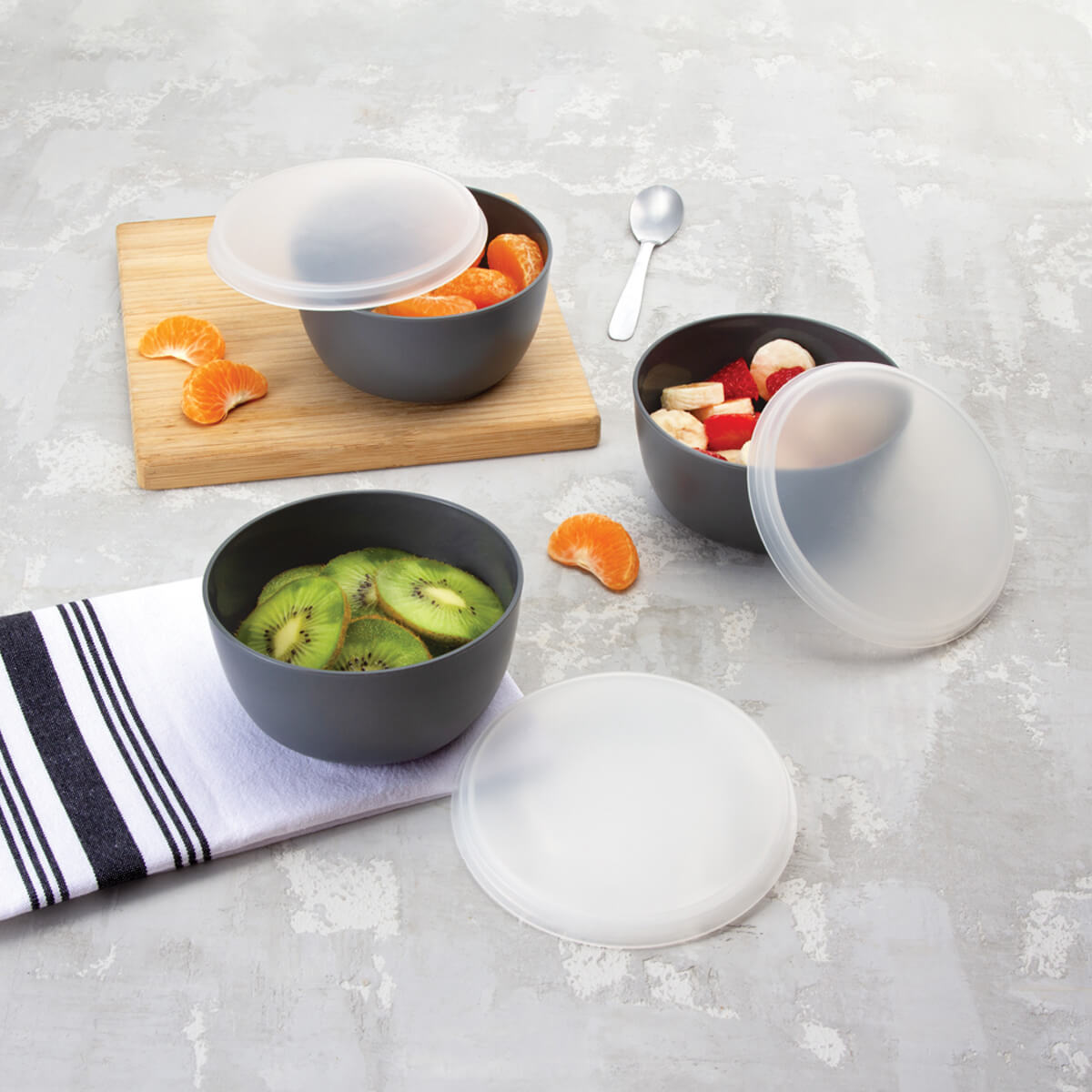 Bowls Con Tapa x3