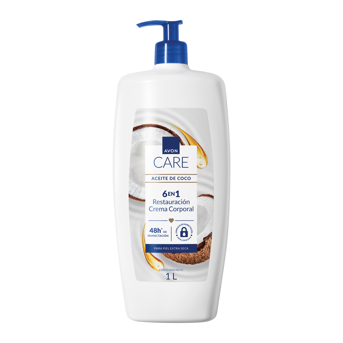 Crema Corporal Avon Care Aceite de Coco 1l