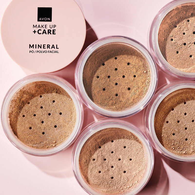 Polvo Facial Make Up + Care Medium 300 6 g