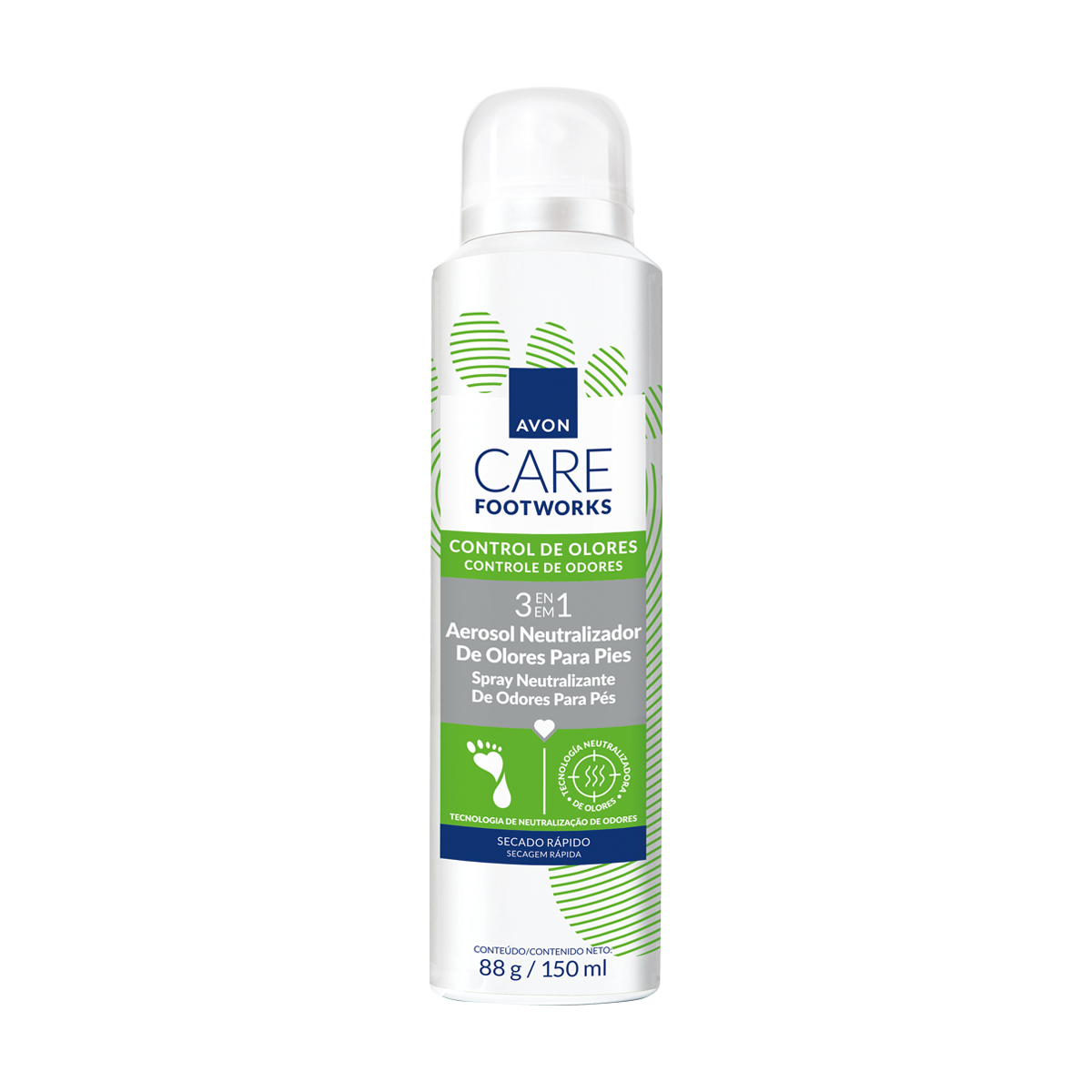 Aerosol para los Pies Avon Care