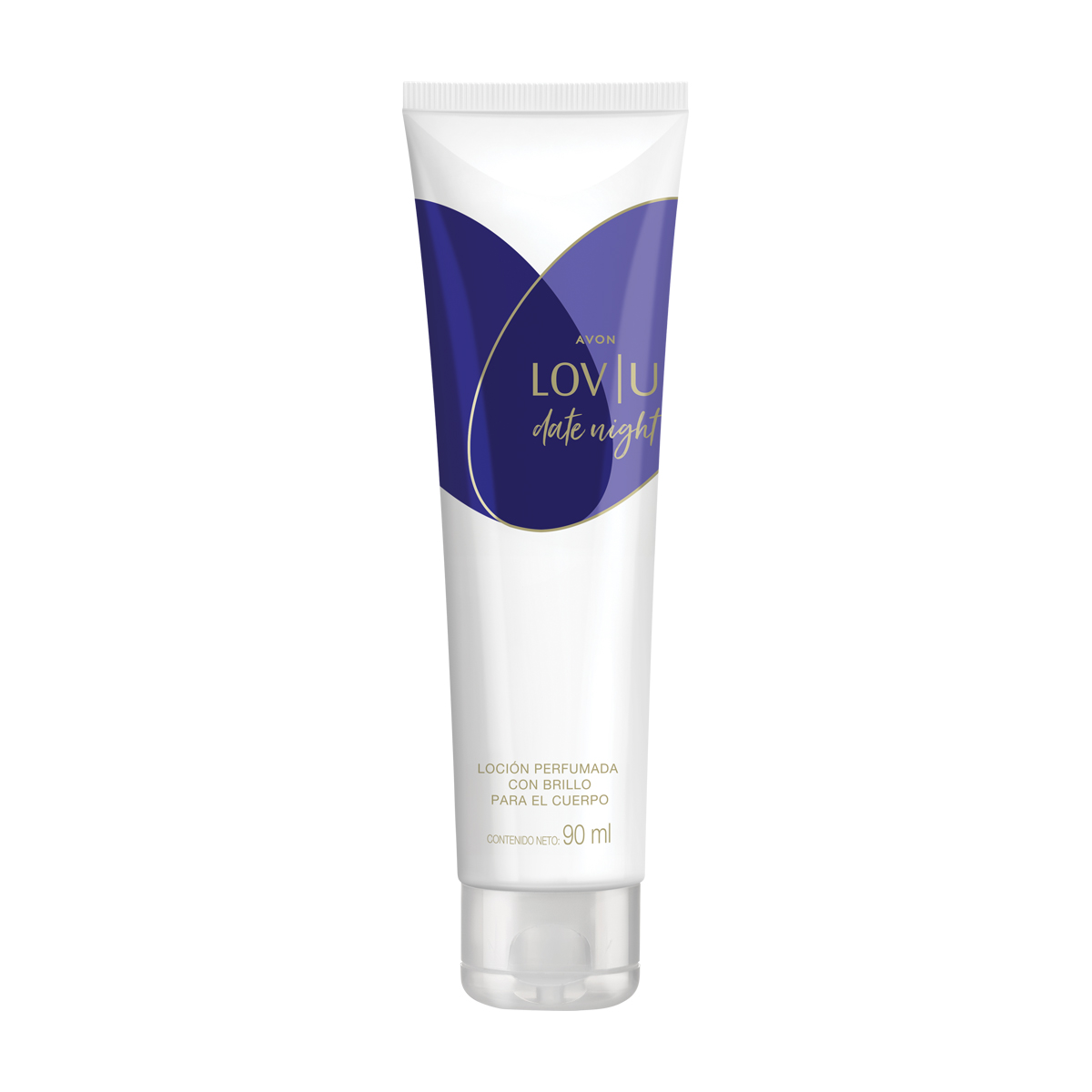 Loción Perfumada Corporal con Brillo Lov|U Date Night 90ml