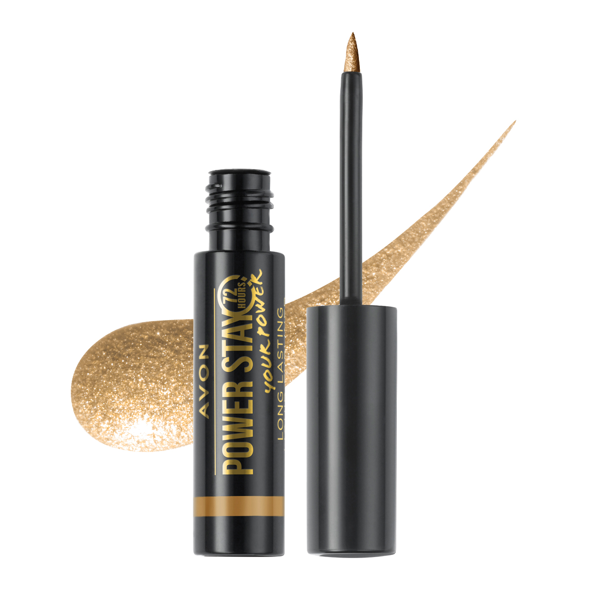 Delineador Líquido para Ojos de Larga Duración Gold Rush - Power Stay