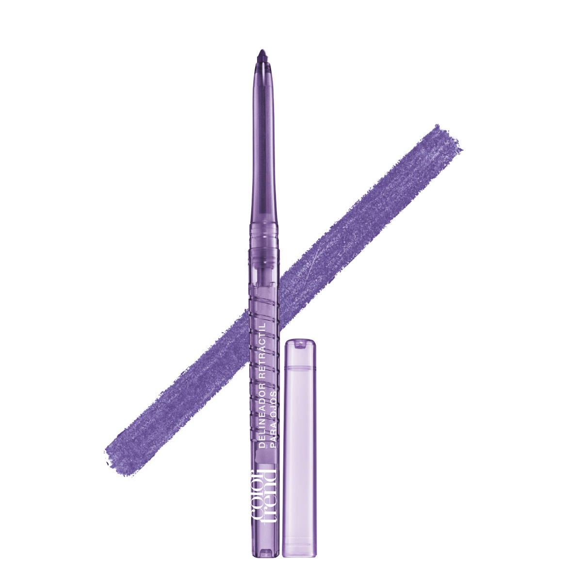 Delineador Retráctil para Ojos Violeta - Color Trend