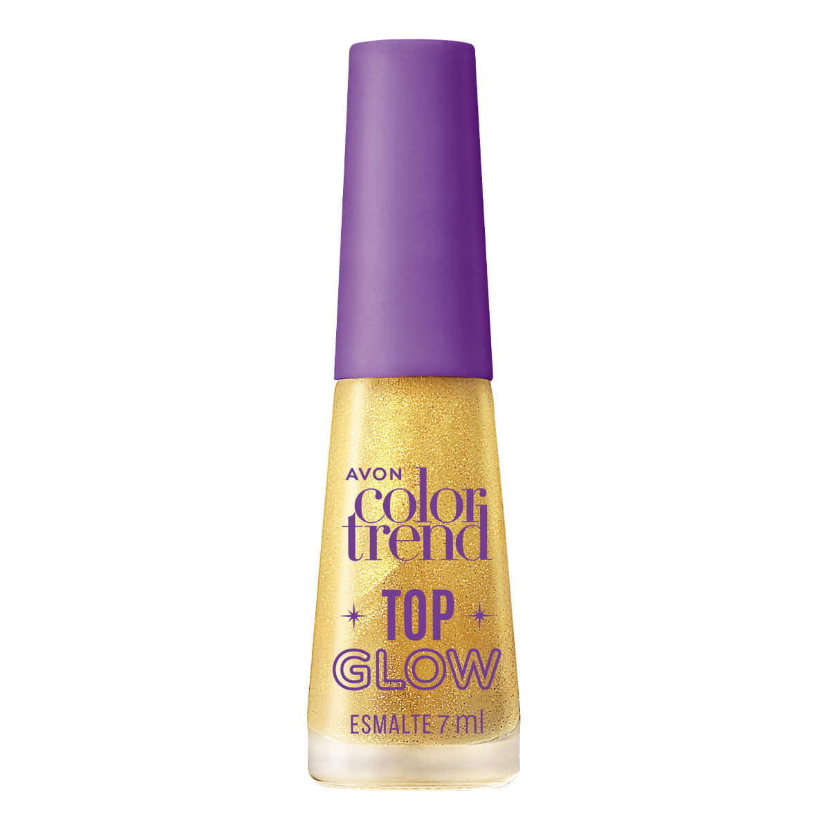 Esmalte para Uñas Color Trend Top + Glow Golden Baby