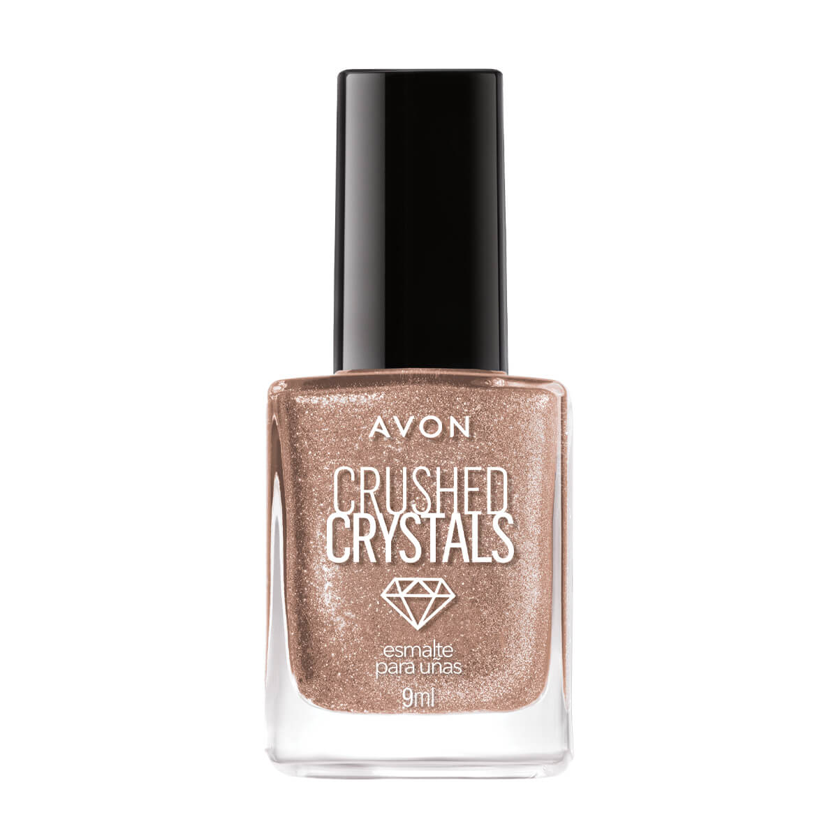 Esmalte con Efecto de Cristales 3D Crushed Crystals Sparkling Fawn