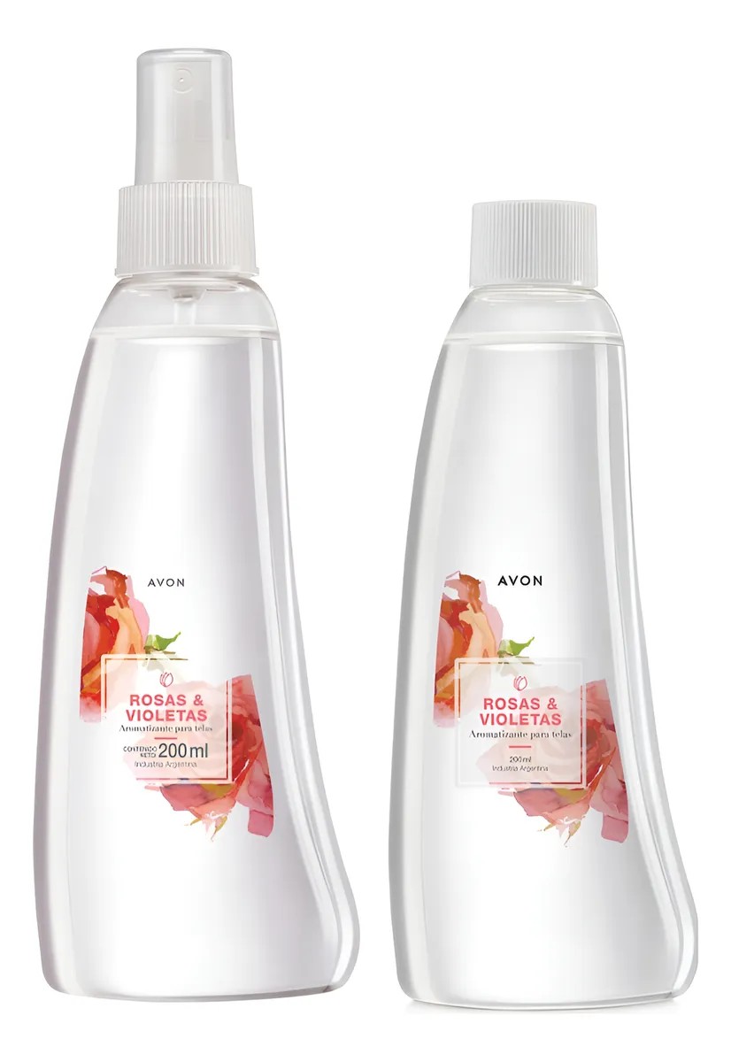 Pack Atomizador + Repuesto Rosas y Violetas