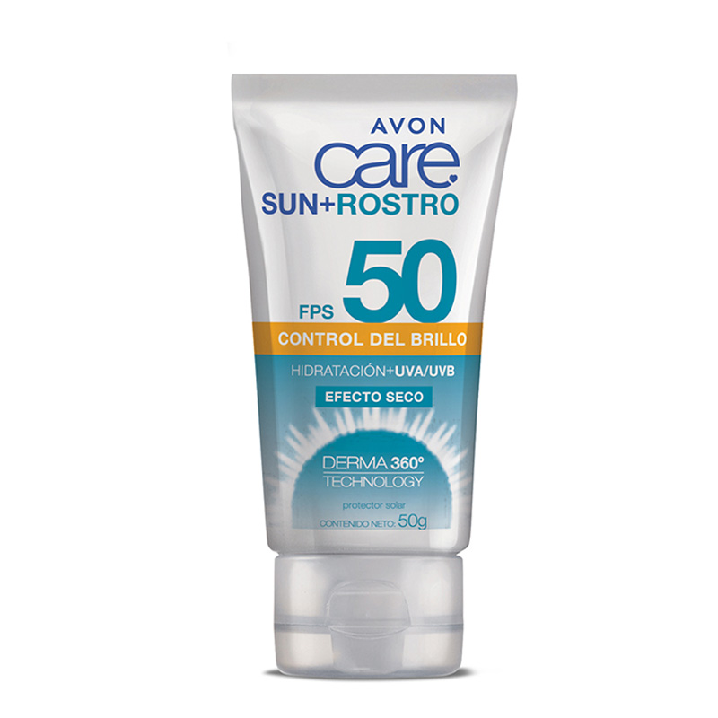 Protector Solar Control de Brillo FPS 50 Avon Care Sun+