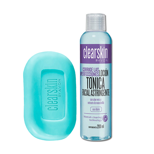 Set x2 Jabón Facial purificante con carbón + Jabón Facial de Limpieza Profunda