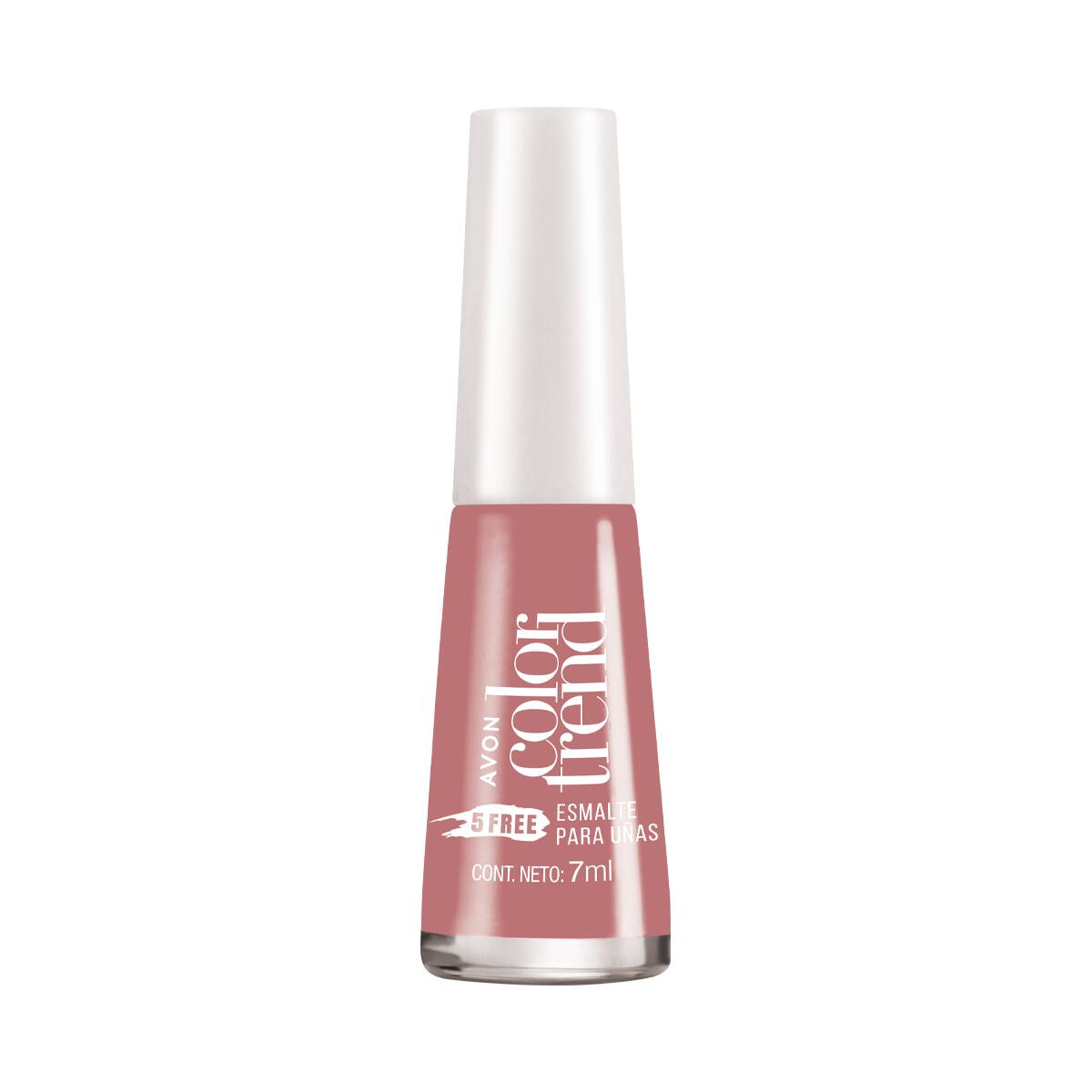 Esmalte 5 Free Magic Crystal Color Trend Rosa Nude