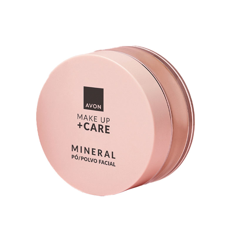 Polvo Facial Make Up + Care Light Medium 200 6 g