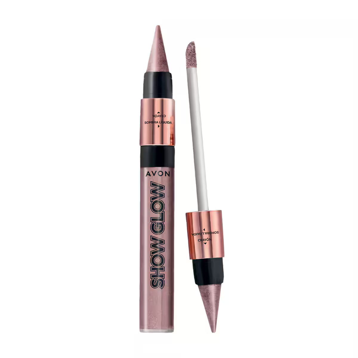 Sombra Dual para Párpados Avon Show Glow Lilac Haze