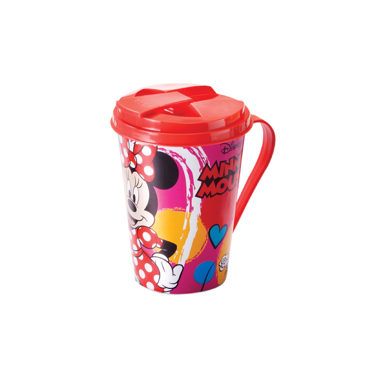 Taza con tapa Minnie