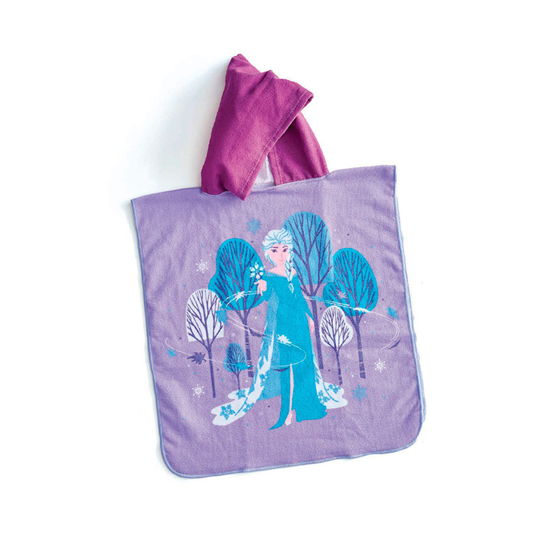 Toalla con capucha Frozen
