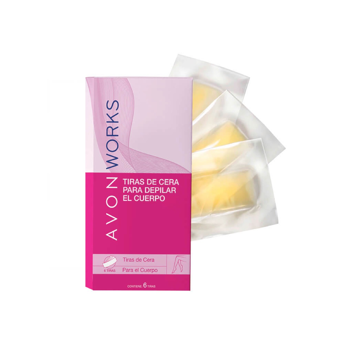 Tiras Depilatorias para el Cuerpo Avon Works
