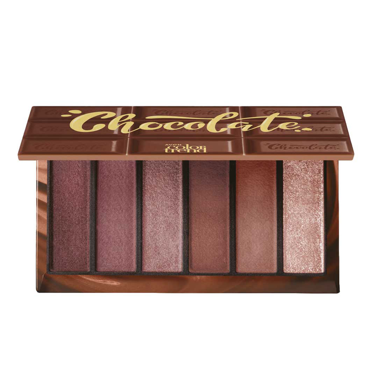 Paleta de sombras chocolate