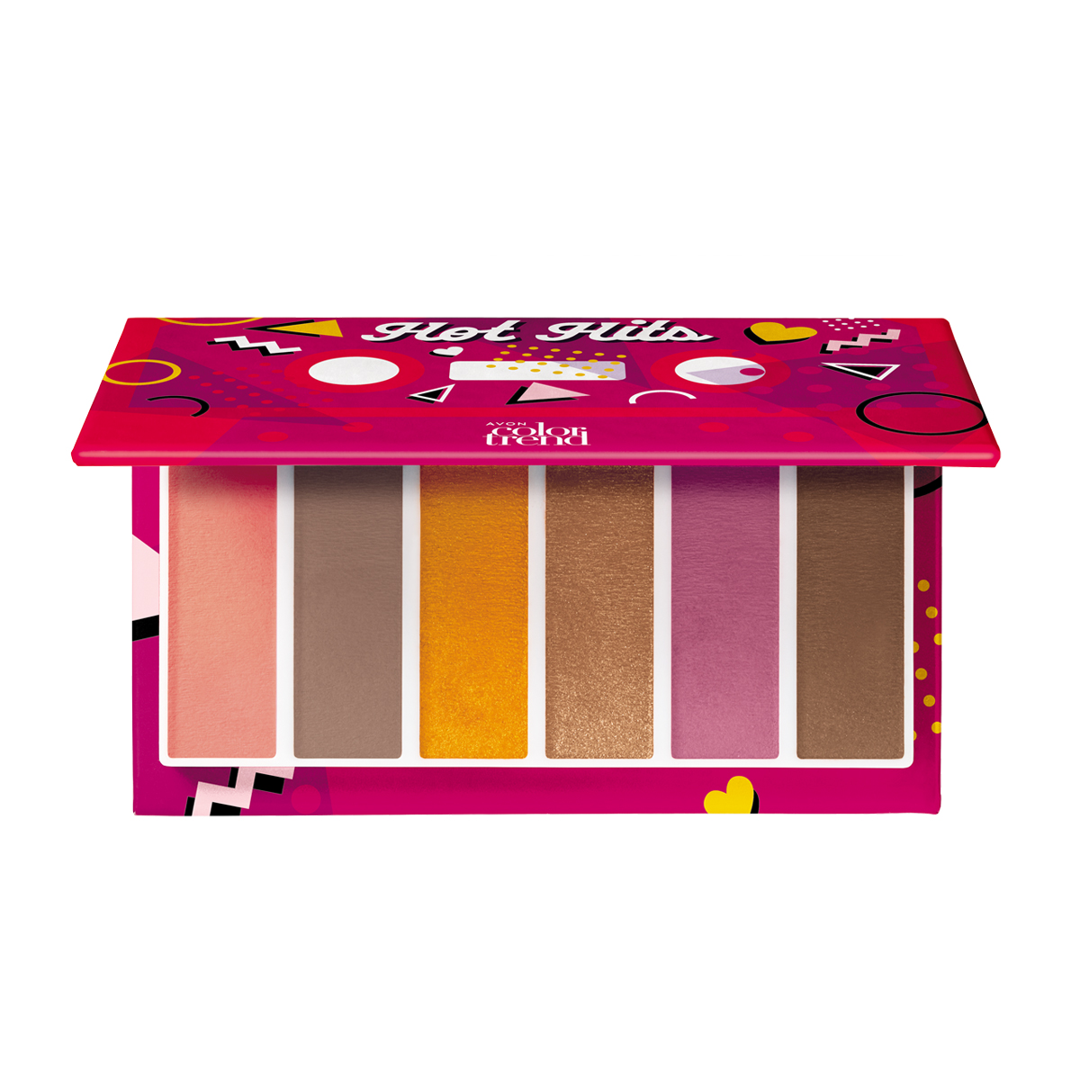 Paleta de Sombras para Párpados Color Trend Hot Hits