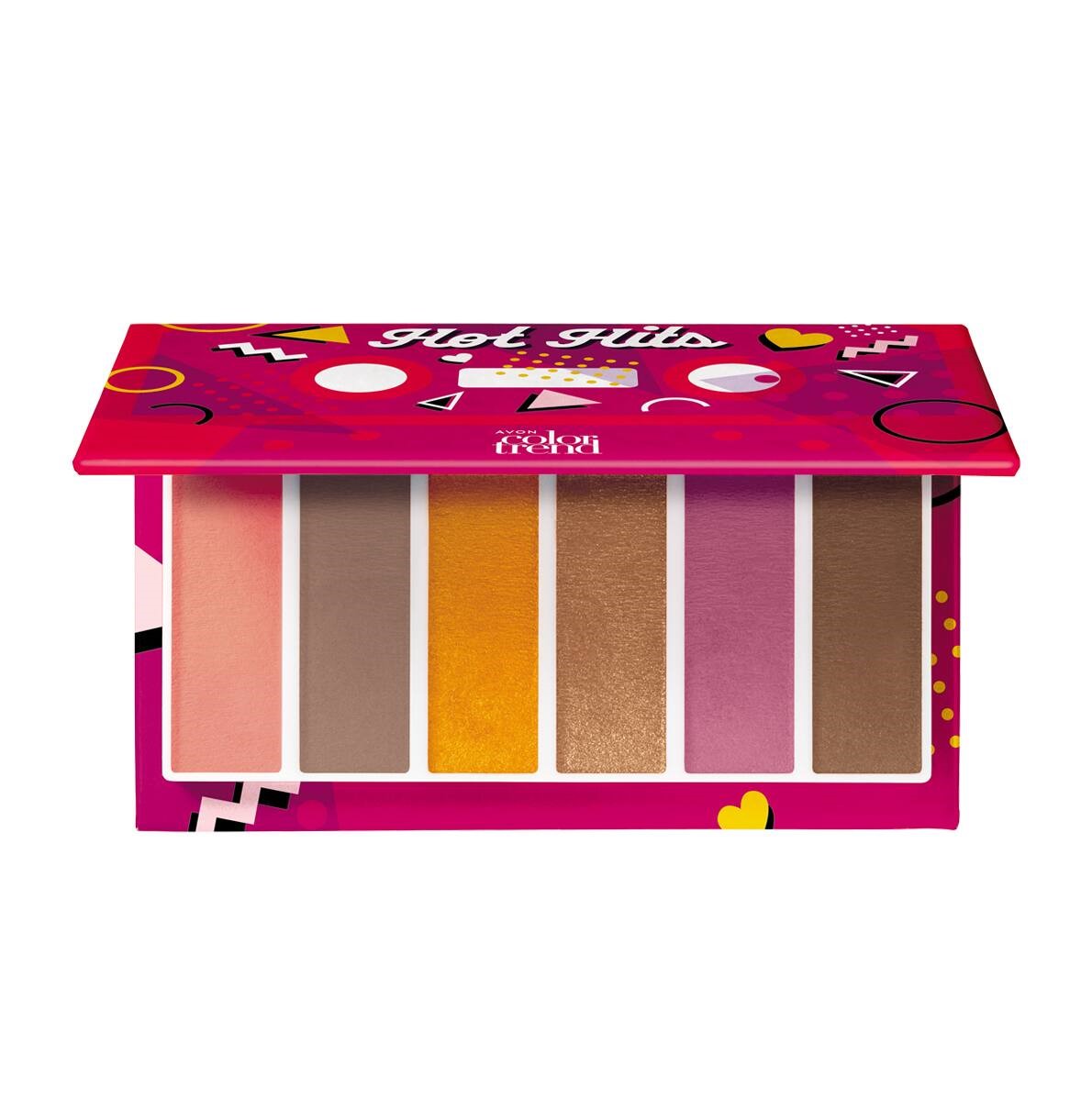 Paleta de Sombras para Párpados Color Trend Hot Hits