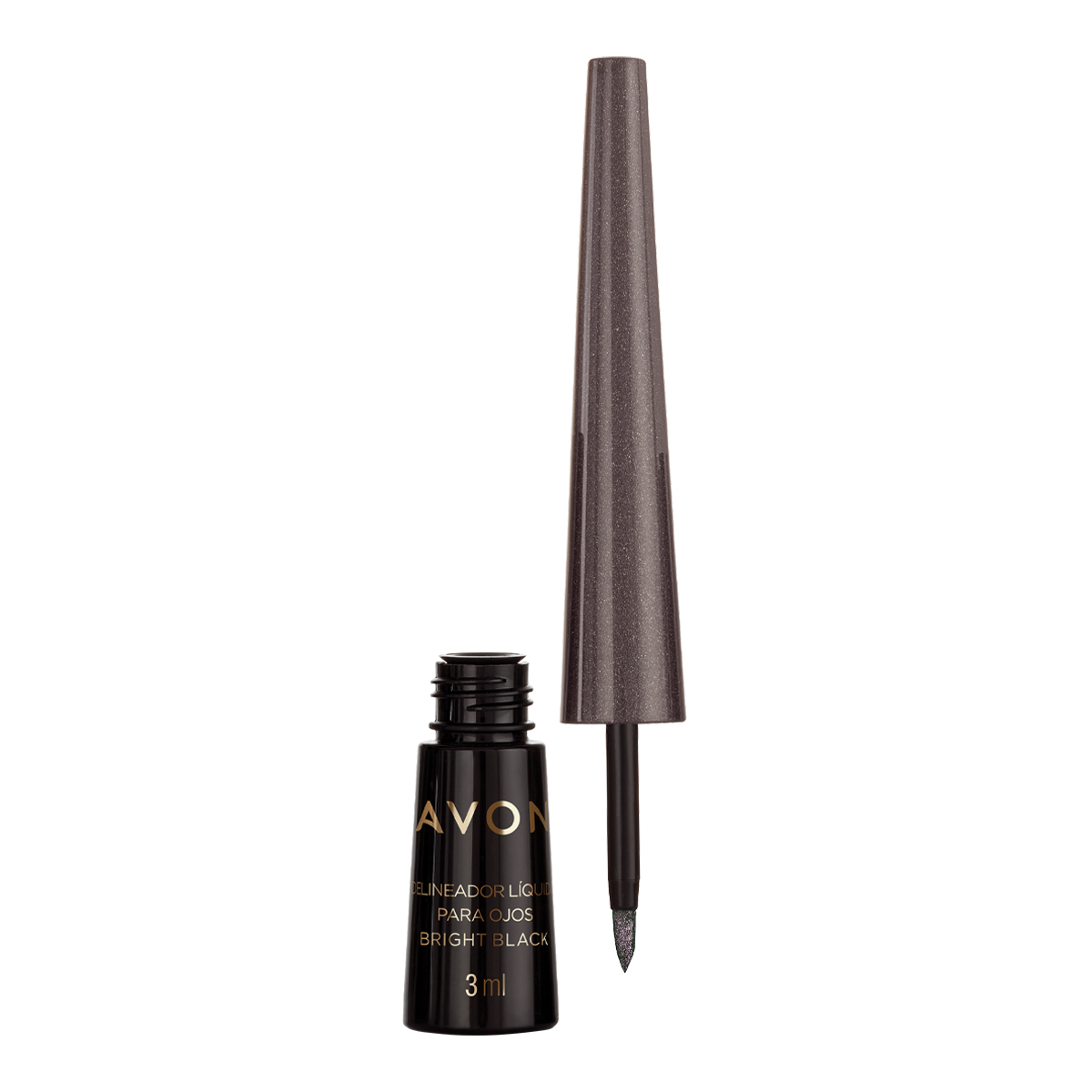 Delineador Líquido para Ojos - Bright Black Avon