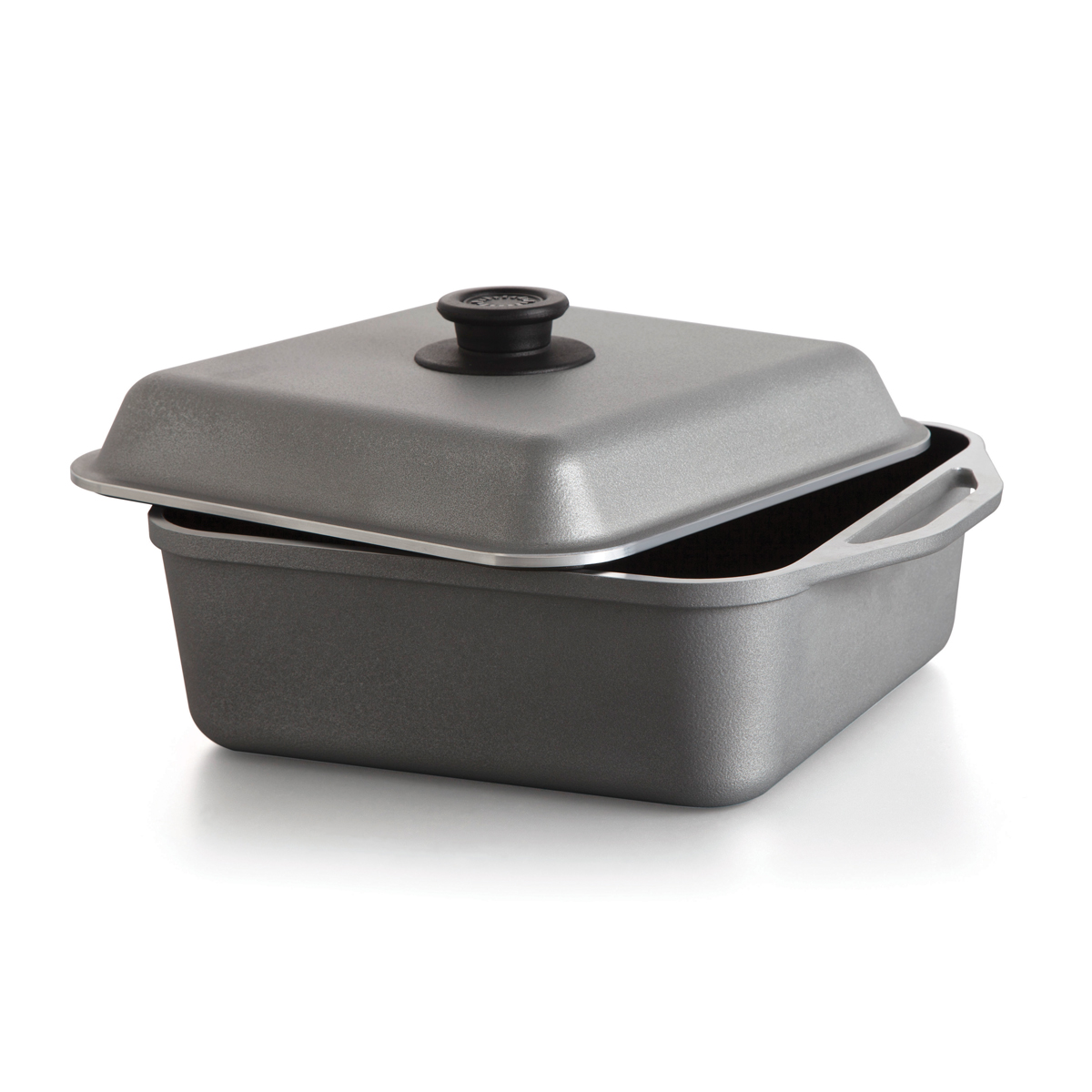 Olla Cuadrada 26 cm Silver - Cucina Donna