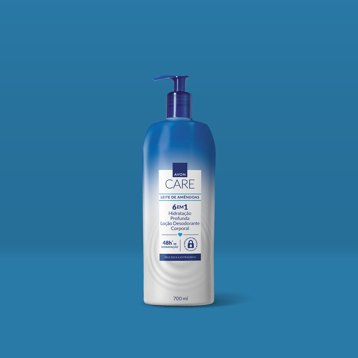 AVON CARE LOÇÃO DESODORANTE CORPORAL LEITE DE AMÊNDOAS
