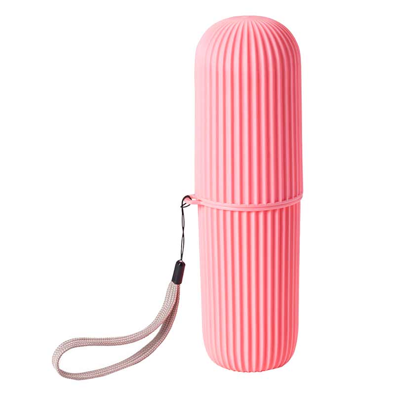 Porta Escova De Dentes Diamantado Rosa