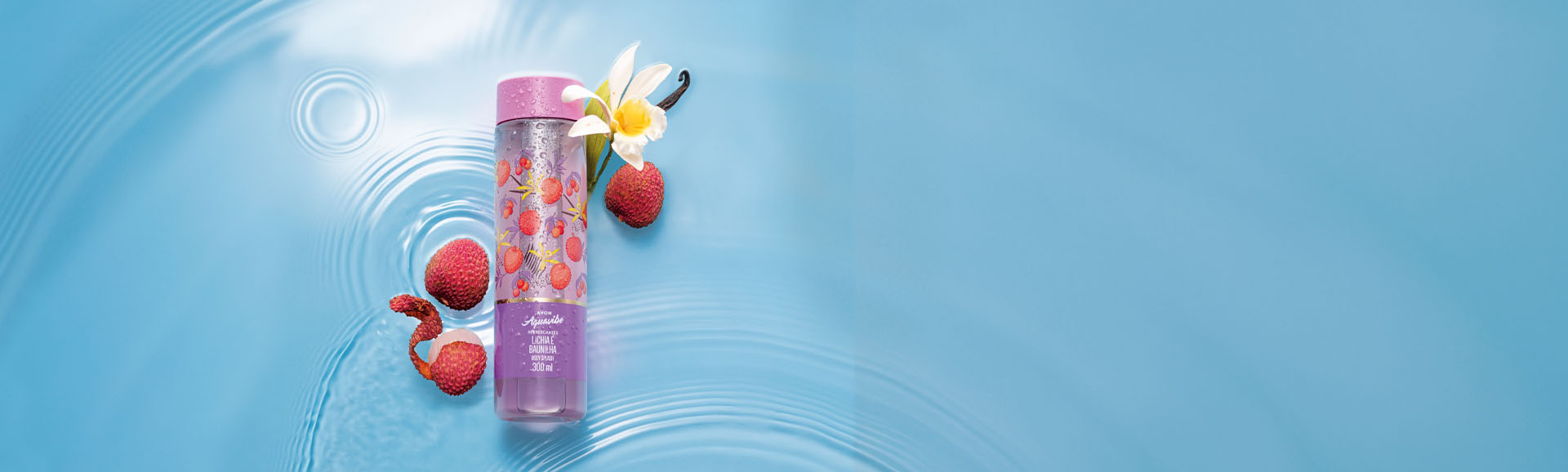 Aquavibe Lichia e Baunilha Body Splash