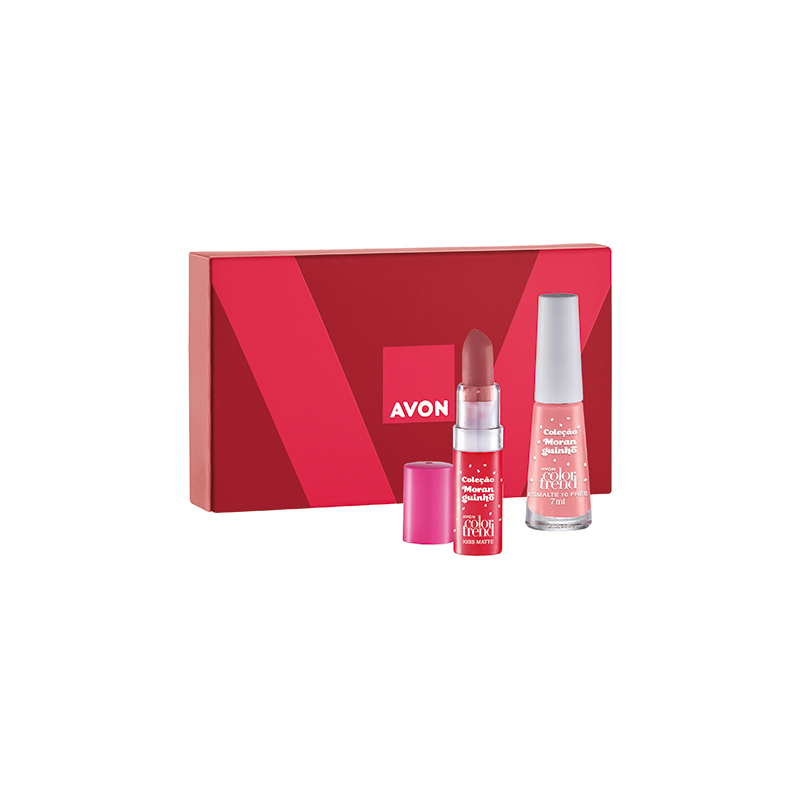 Presente Avon Color Trend Moranguinho Duo Nude