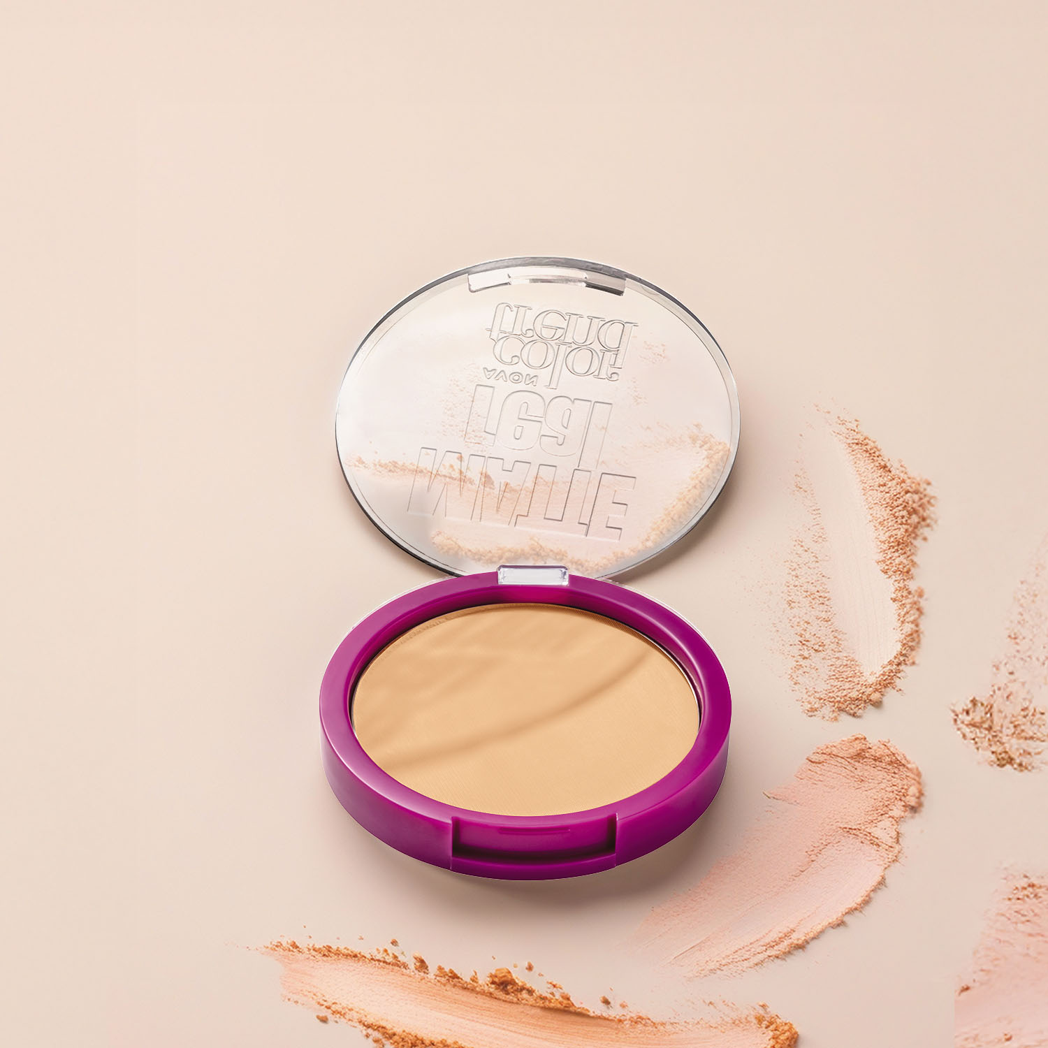 Avon Color Trend Matte Real Pó Compacto Facial