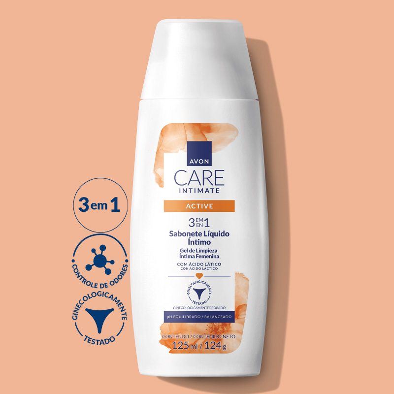 Avon Care Intimate Sabonete Líquido Íntimo Active