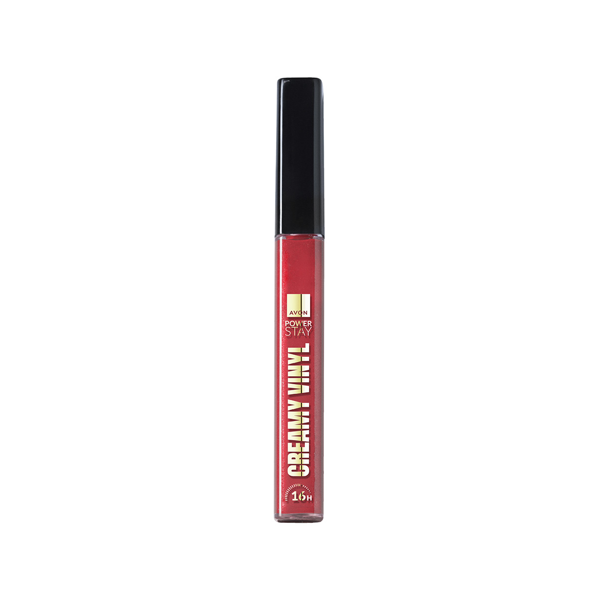 Batom Líquido Creamy Vinyl Vermelho Rosado
  