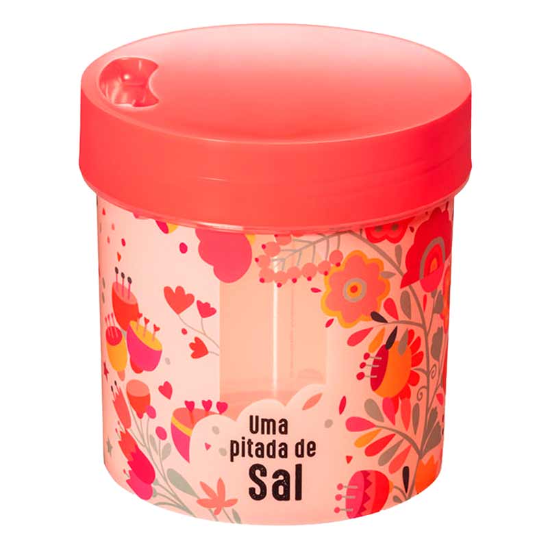 Pote Mantimento Flor e Humor Sal