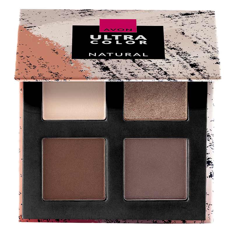 Ultra Color Quad Eyeshadow Palettes - Natural