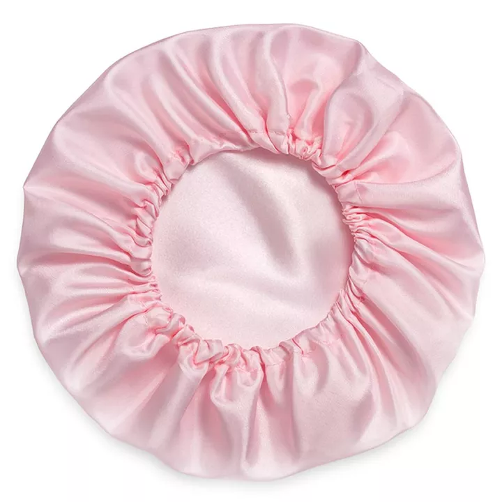 Touca De Cetim Rosa