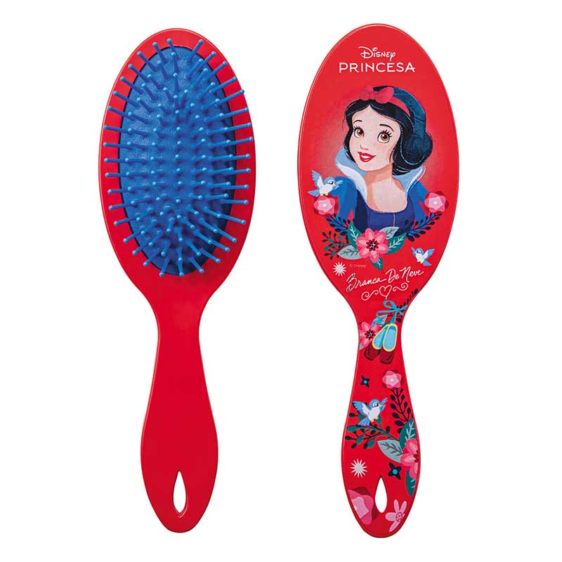 Escova De Cabelo Oval Branca De Neve