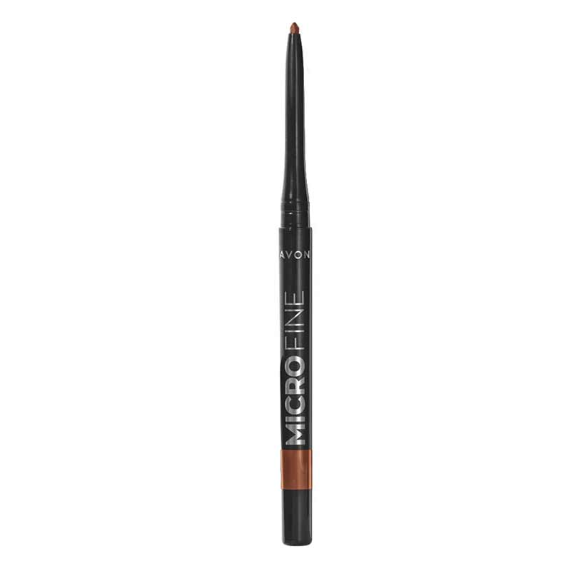 Delineador Retratil para Sobrancelhas Avon Micro Fine Castanho