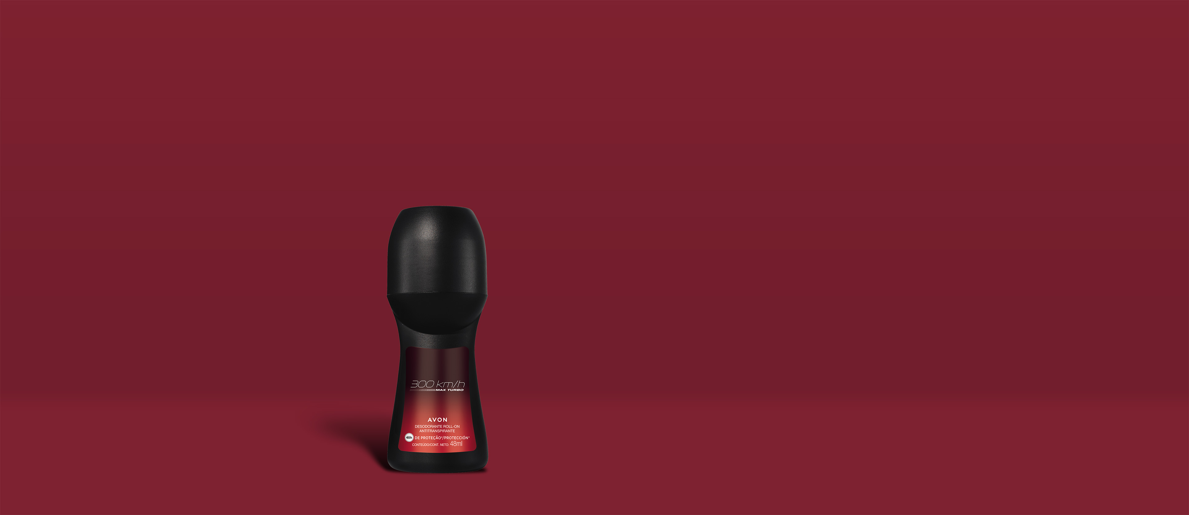 Desodorante Antitranspirante Roll-On 300Km/h Max Turbo