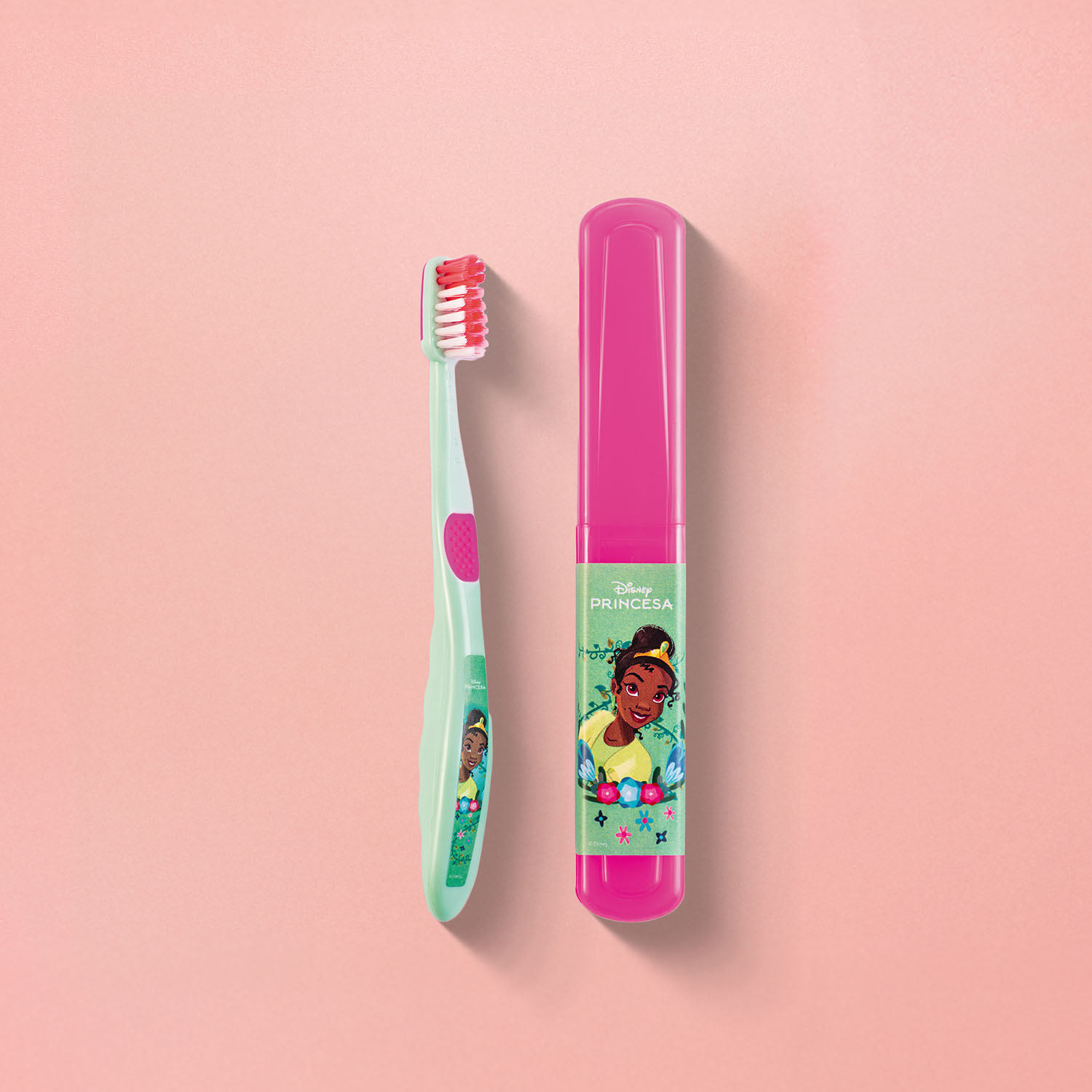 ESCOVA DE DENTE TIANA COM ESTOJO