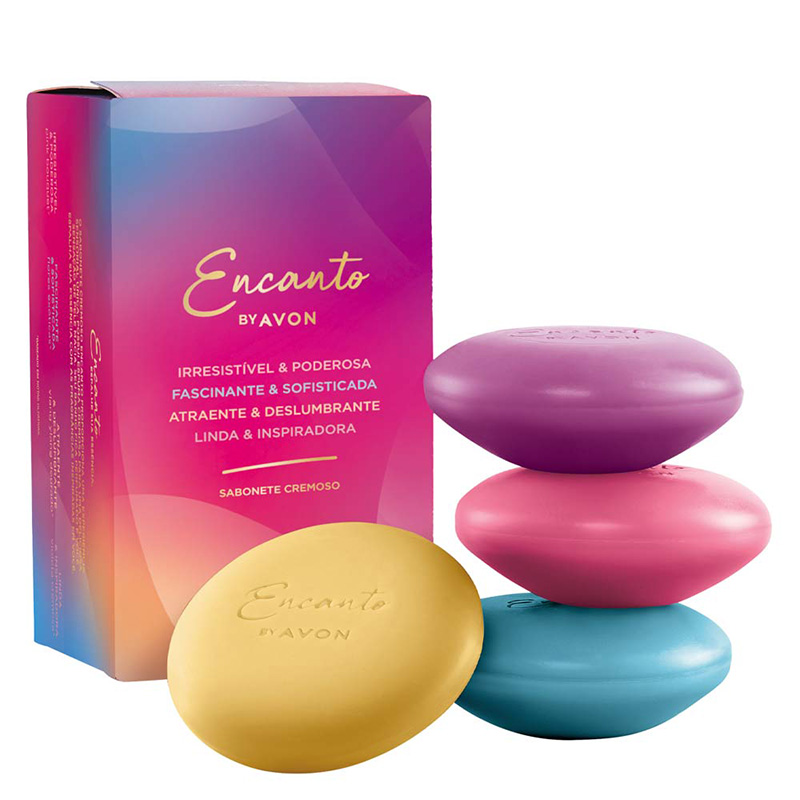 Sabonete Barra Encanto  Mix 4x80g