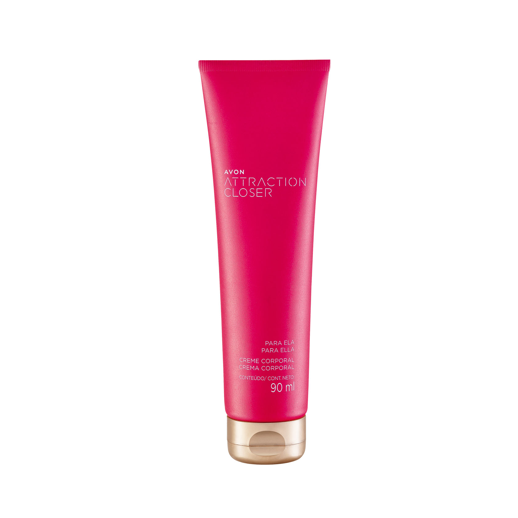 Attraction Closer para Ela Loção Perfumada para o Corpo
